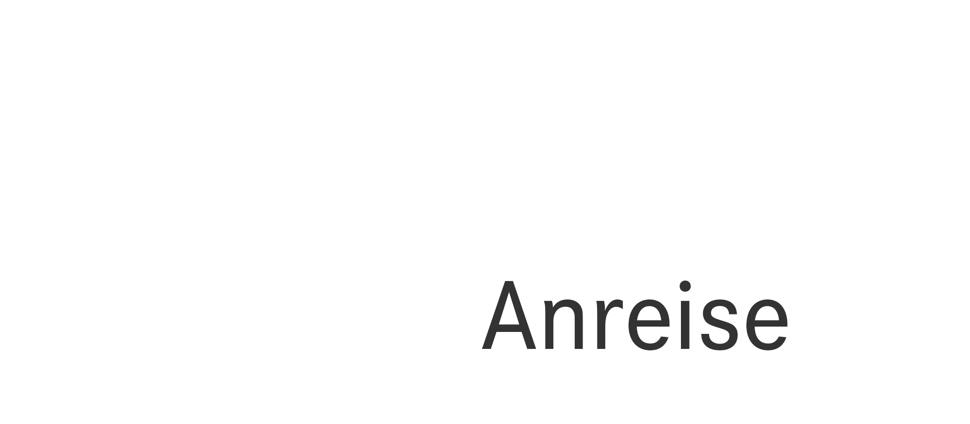 Anreise